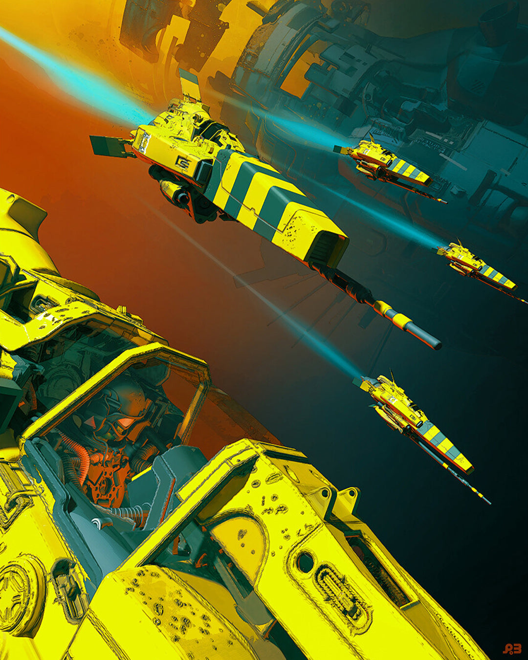 The Spaceships of Pascal Blanché: Visions of a Retro Future – House of Gog