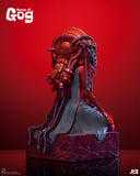 The Oracle - red - art statue